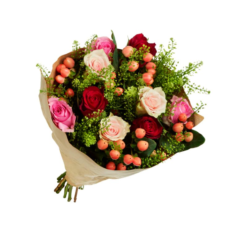 Helgebukett Roser Hyperikum Lepidium