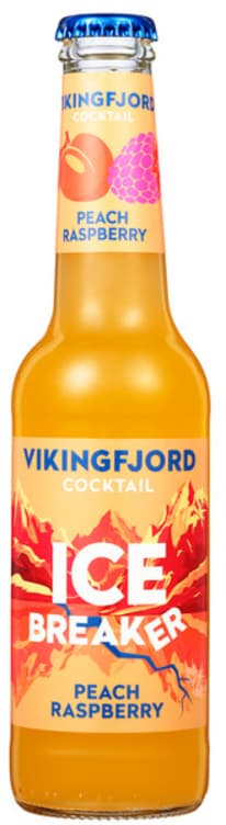 Vikingfjord Ice Breaker Peach 275ml flaske