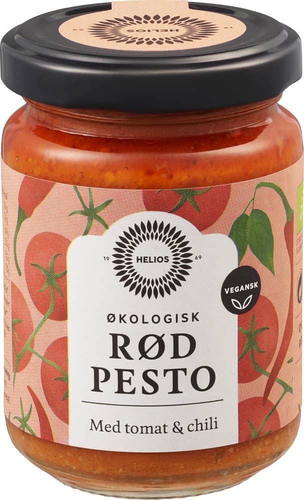 Rød pesto Med tomat og chili, 130 g