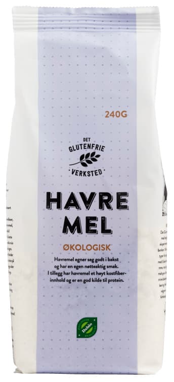 Havremel Fullkorn Økologisk 240g Dgv
