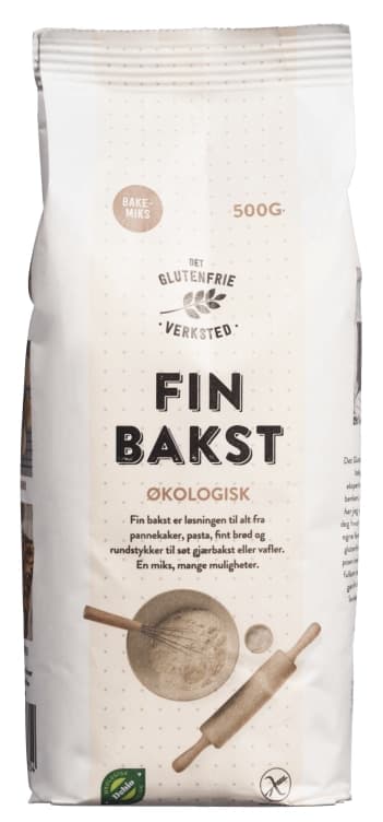 Fin Bakst Mel glutenfri Økologisk 500g Dgv