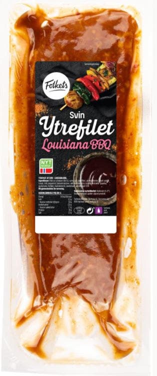Svin Ytrefilet Louisiana Ca500g Folkets