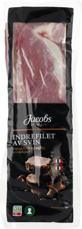 Svin Indrefilet Ca500g Jacobs Utvalgte