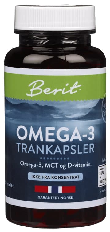 Trankapsler 60stk Berit Nordstrand