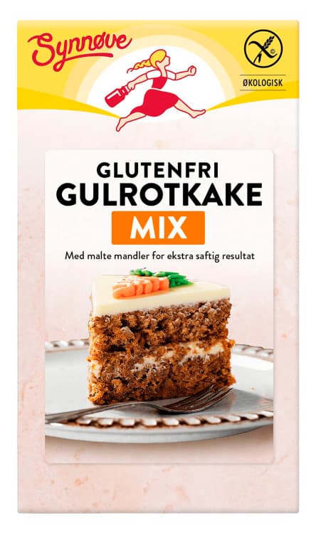 Gulrotkakemix 400g Synnøve Finden