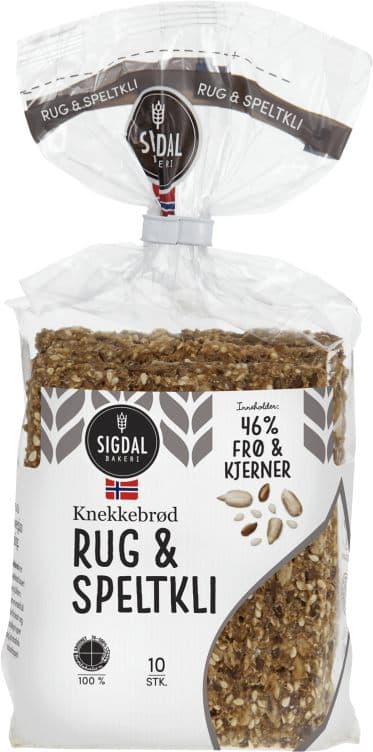 Knekkebrød 220g Sigdal 215 g