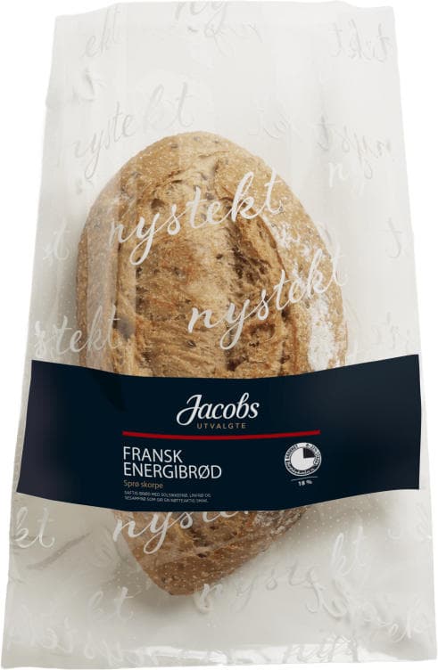 Fransk Energibrød 630g Jacobs Utvalgte