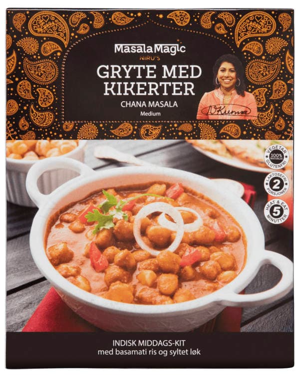 Kikertgryte Chana Masala Medium 685g Masalamagic