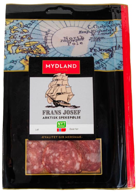 Frans Josef Salami Krydret 100g Mydland