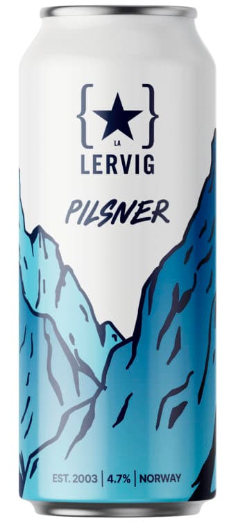Pilsner 0,5l boks Lervig