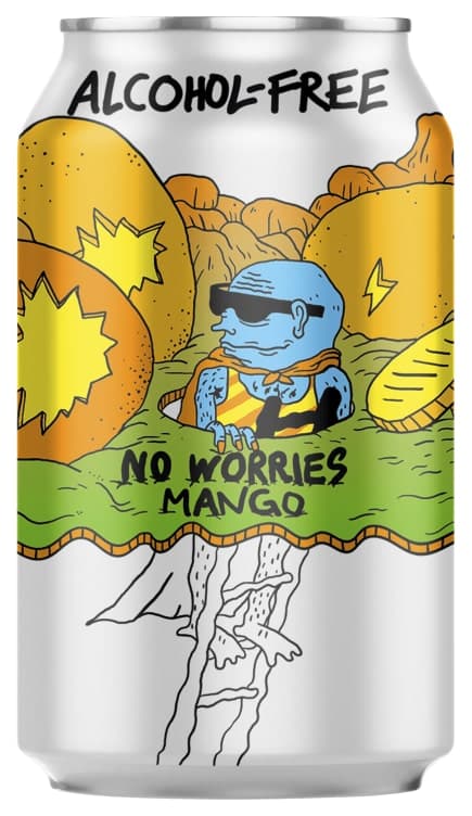No Worries Mango 330ml Lervig boks