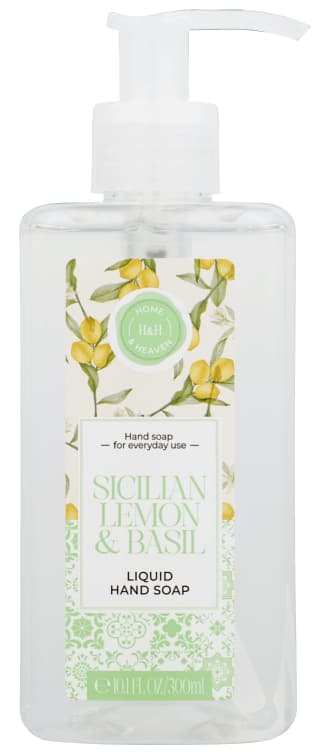 Sicilian Håndsåpe Lemon&Basil 300ml Home&Heaven