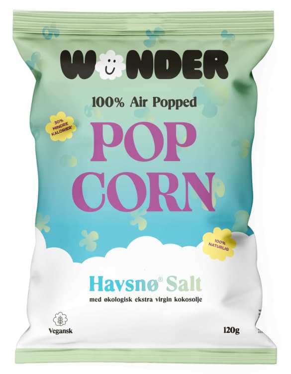 Popcorn 100% Air Salt 130g Wonder