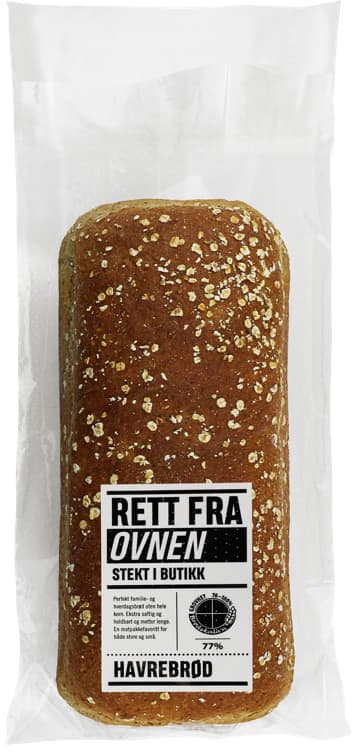 Havrebrød Rett Fra Ovnen 800g Kløverbakeriet
