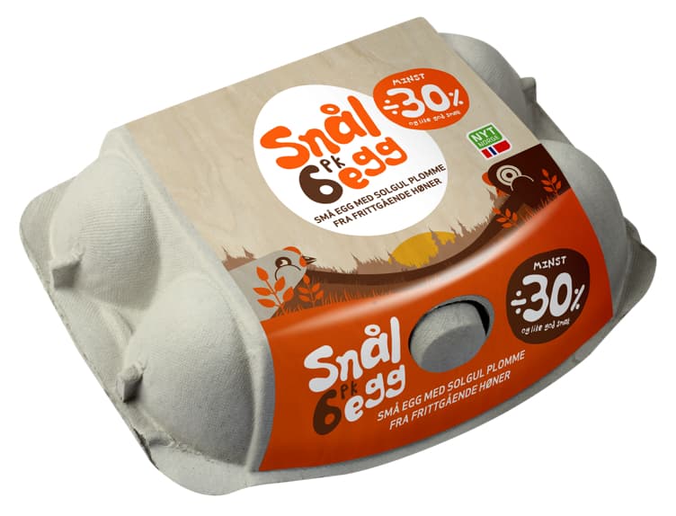Egg Små 6pk Snål 6 stk