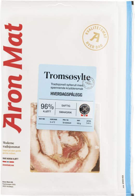 Tromsøsylte skivet 100g Aron Mat