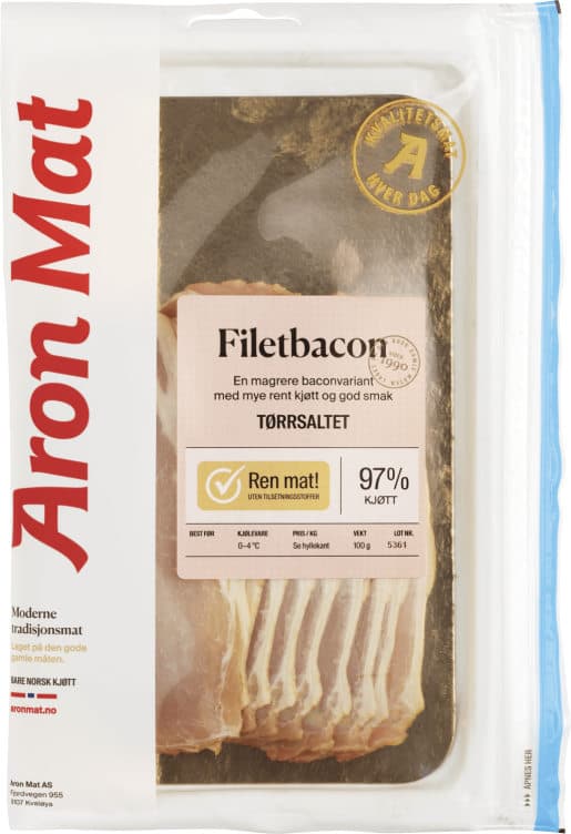 Filet Bacon 100g Aron Mat