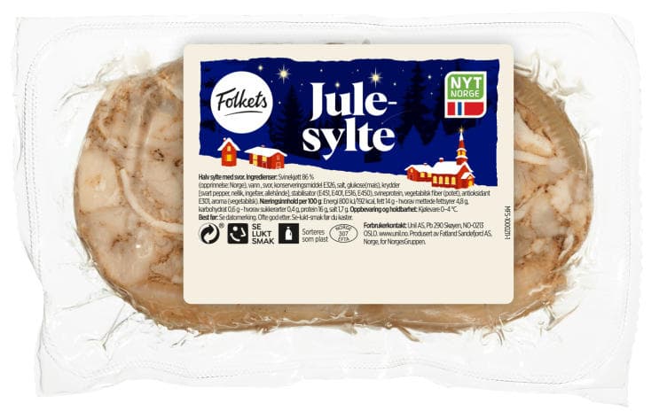Sylte 1/2 Rund Ca450g Folkets
