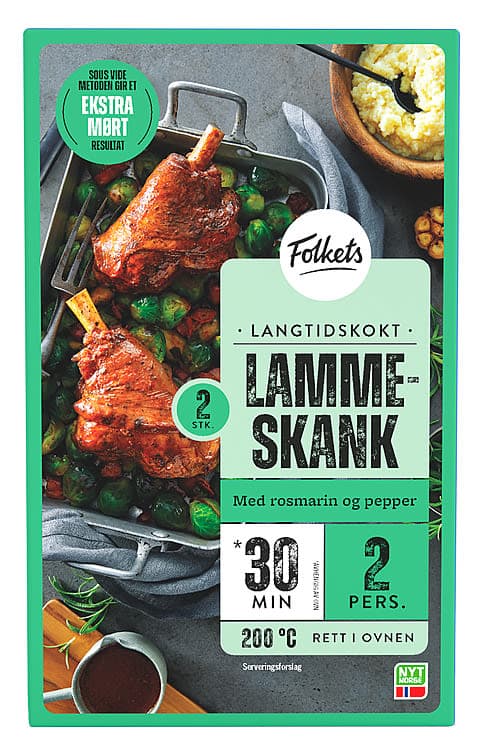 Lammeskank Rødvinsmar. Ca700g Stekt Perfekt