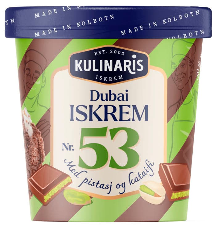 Iskrem Dubai 500ml Kulinaris