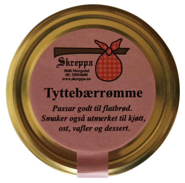 Tyttebærrømme 175ml Skreppa