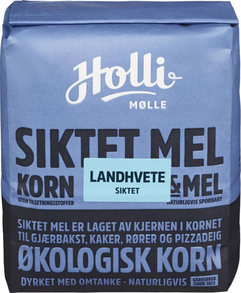 Økologisk landhvetemel Siktet, 1 kg
