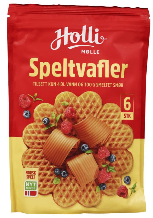 Speltvafler 250g Holli Mølle