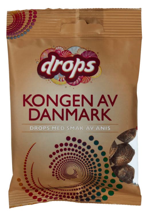 Kongen av Danmark Anis 48g Drammendrops