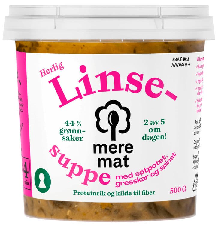 Linsesuppe 500g Mere Mat