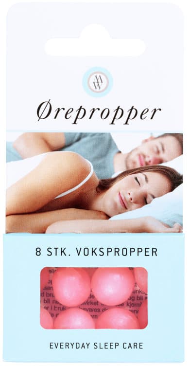 Ørepropper Voks Mw 8stk