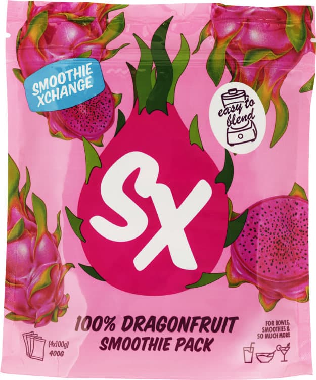 Smoothie Pack Dragefrukt 400g Smoothiexchange