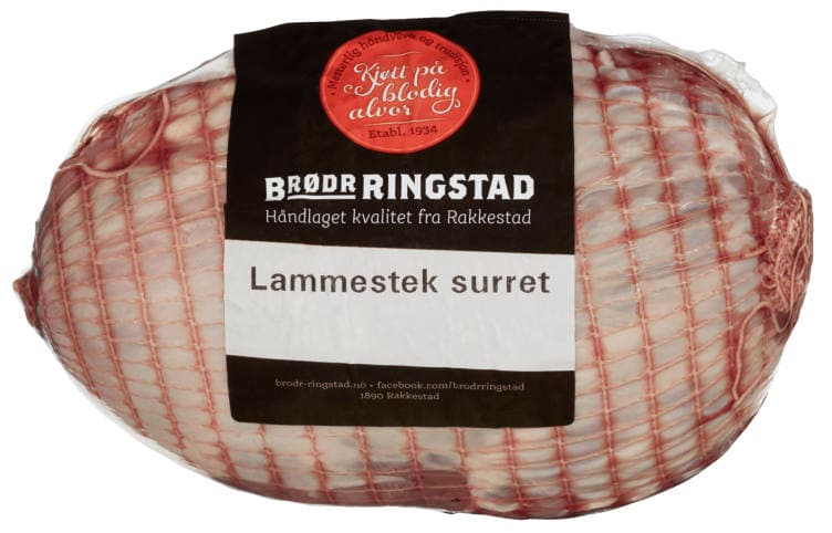 Lammestek Surret Ca1,3kg Brødr.Ringstad
