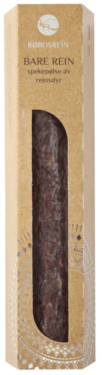 Spekepølse Bare Rein 200g Rørosrein