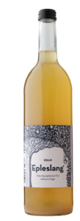 Eplemost Ufiltrert 0,75l Epleslang