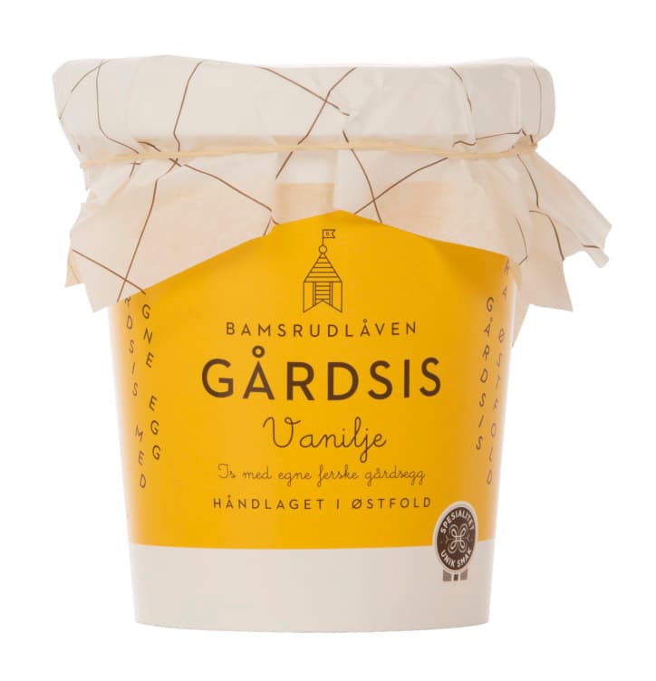 Gårdsis Vanilje 500ml Bamsrudlåven