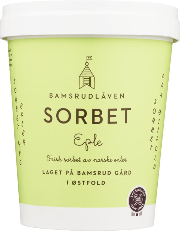 Sorbet Gårdsepler 0,5l Bamsrudlåven