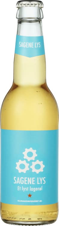 Sagene Lys 0,33l flaske
