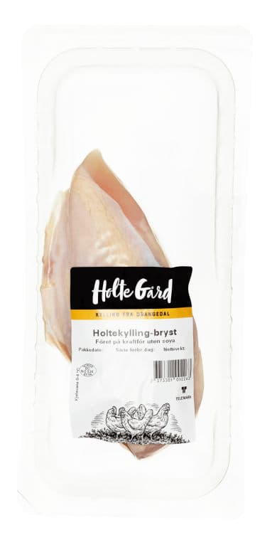 Kyllingbryst Fersk Ca300g Holte 250 g