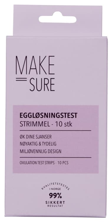 Eggløsningstest 10stk Make Sure