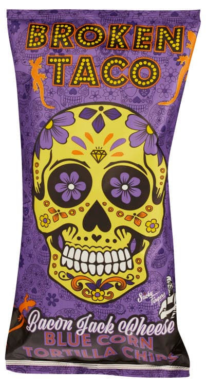 Tortilla Chips Bacon Jack 150g Broken Taco