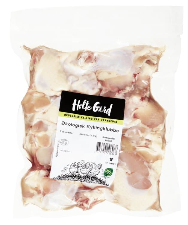 Kyllingklubber Økologisk Ca450g Holte 590 g