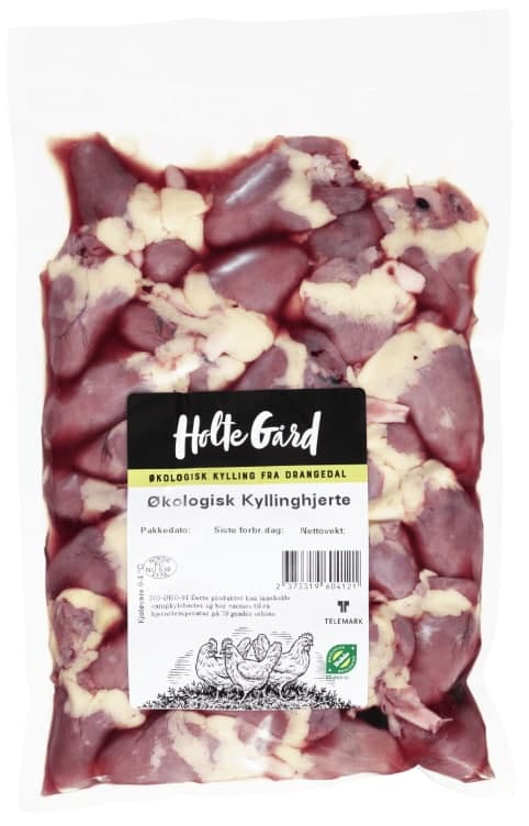 Kyllinghjerte Økologisk Ca450g Holte