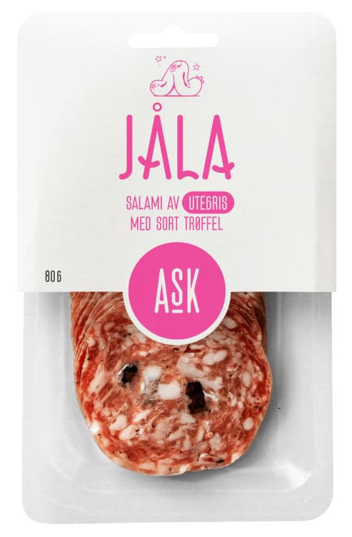 Jåla Trøffelsalami 80g Ask Gård