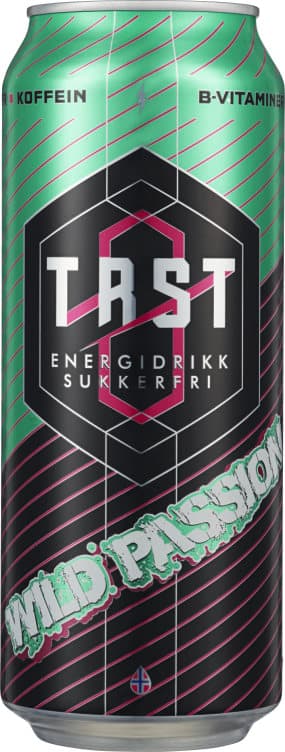 Tørst Energidrikk Wild Passion uten Sukker 500ml boks