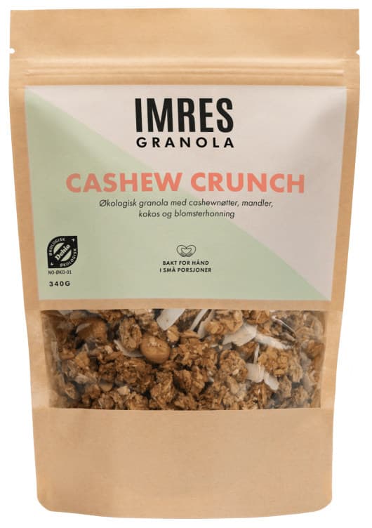 Granola m/Cashew Crunch 340g Imres