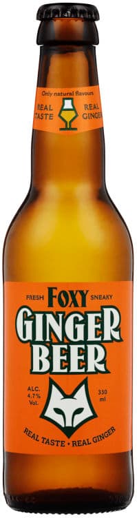 Foxy Ginger Beer 0,33l flaske Klokk&Co