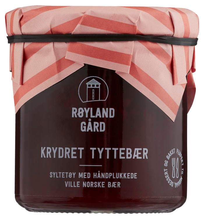 Tyttebærsyltetøy Krydret 160g Røyland