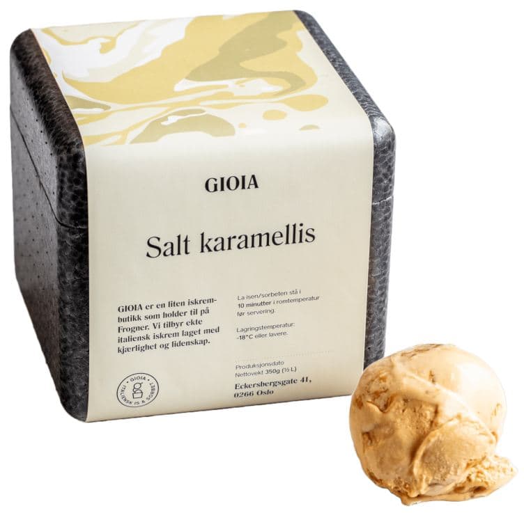 Salt Karamellis 500ml Gioia