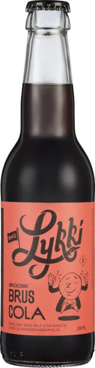 Cola Økologisk 330ml Lykki flaske