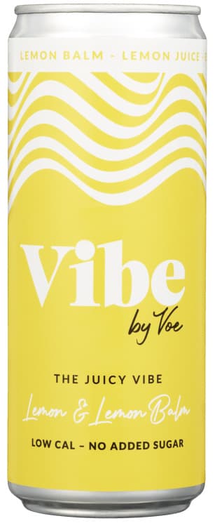 Vibe By Voe The Juicy Vibe Sitron og Sitronmelisse 330ml boks